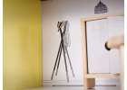 Domek dla lalek drewniany mebelki 70cm szary Domek dla lalek drewniany mebelki 70cm szary
