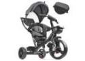 Rowerek trójkołowy Trike Fix Lite rower spacerówka 3w1 obracany 360 wolne koło szary